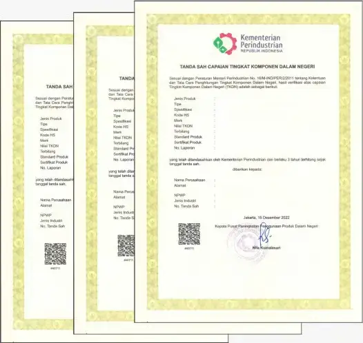 Sertifikat TKDN